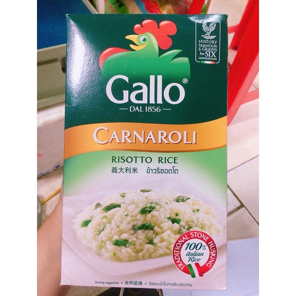 Gạo hạt dài Riso Gallo Carnaroli 1kg Shopee Việt Nam
