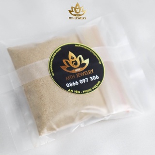 Bột Trầm Hương Nguyên Chất Xông Nhà (Có Lư Sứ) - Trầm Sánh Tự Nhiên Cao Cấp - Mộc Trầm Hương MTH