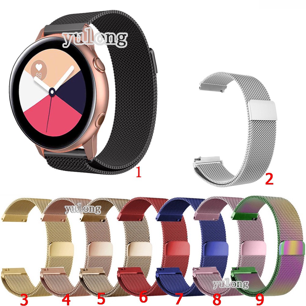 Dây đeo Milanese Cho đồng Hồ Thông Minh Samsung Galaxy Watch Active 2 Shopee Việt Nam 5551