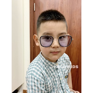 Kính Râm Thời Trang Người Lớn Và Trẻ Em Từ 12 Tuổi Trở Lên Gọng Kim Loại Chống UV Phong Cách Hàn Quốc 58157