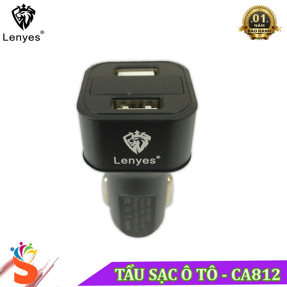 Tẩu sạc ô tô Lenyes CA812
