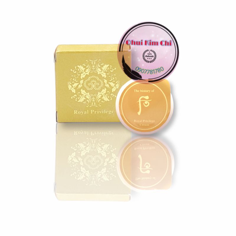 ( thanh lý hết date  2023 )Vỉ Kem trẻ hóa da ROYAL PRIVILEGE CREAM 1viên* 0.6ml