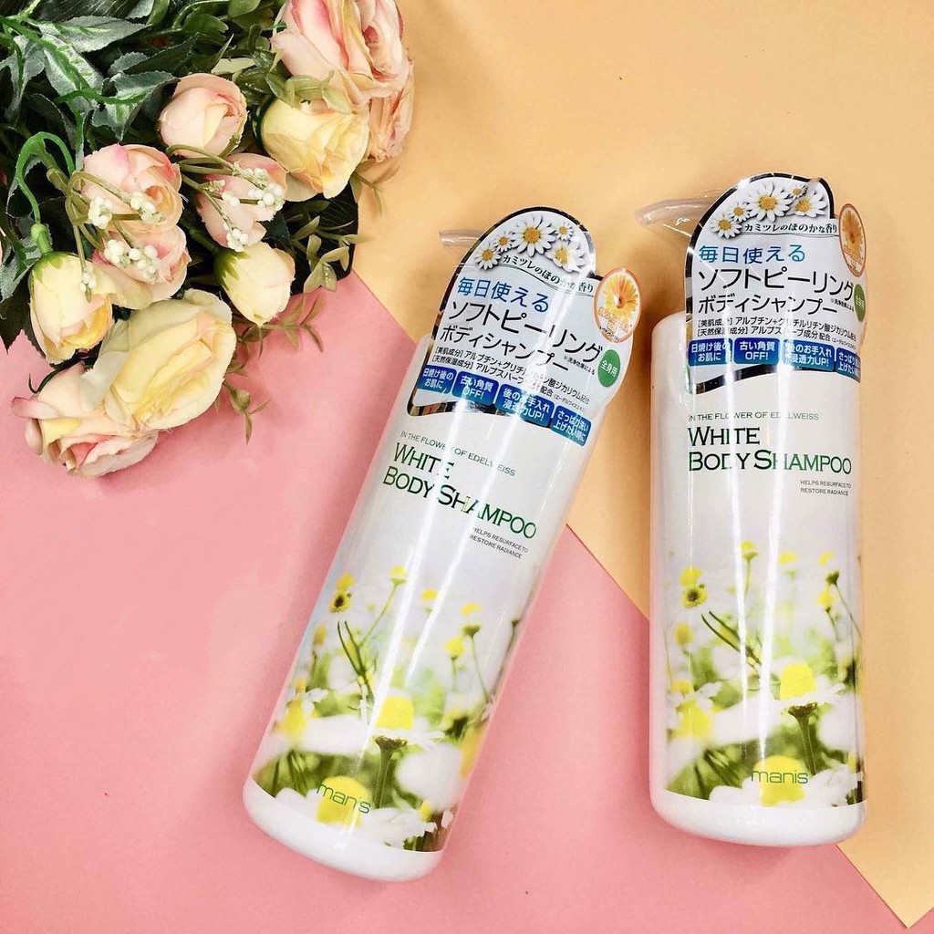 Sữa tắm trắng Manis White Body Shampoo