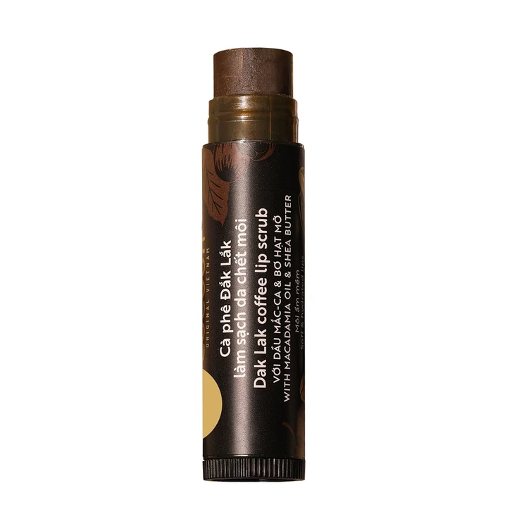 Combo Cà phê Đắklắk làm sạch da chết Body Cocoon 200ml HŨ + tẩy da chết môi Cà phê đắk lắk Cocoon 5g – 3