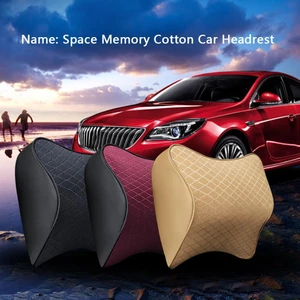 Gối Tựa Đầu Xe Hơi 3D Bộ Nhớ Bọt Gối Tựa Cổ Ghế Sau Thắt Lưng Xe Đệm Phụ Kiện Nội Thất Ô Tô-168-OXUI7
