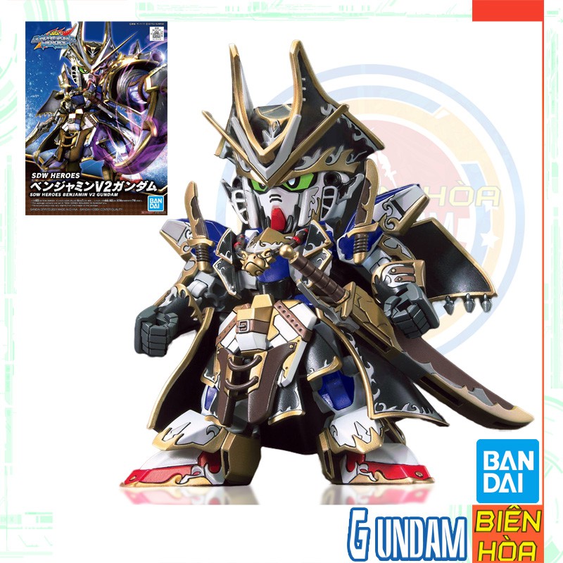 Kit Maquette SD Gundam World Heroes - Benjamin V2 Gundam Bandai (ref. 182464) Neuf