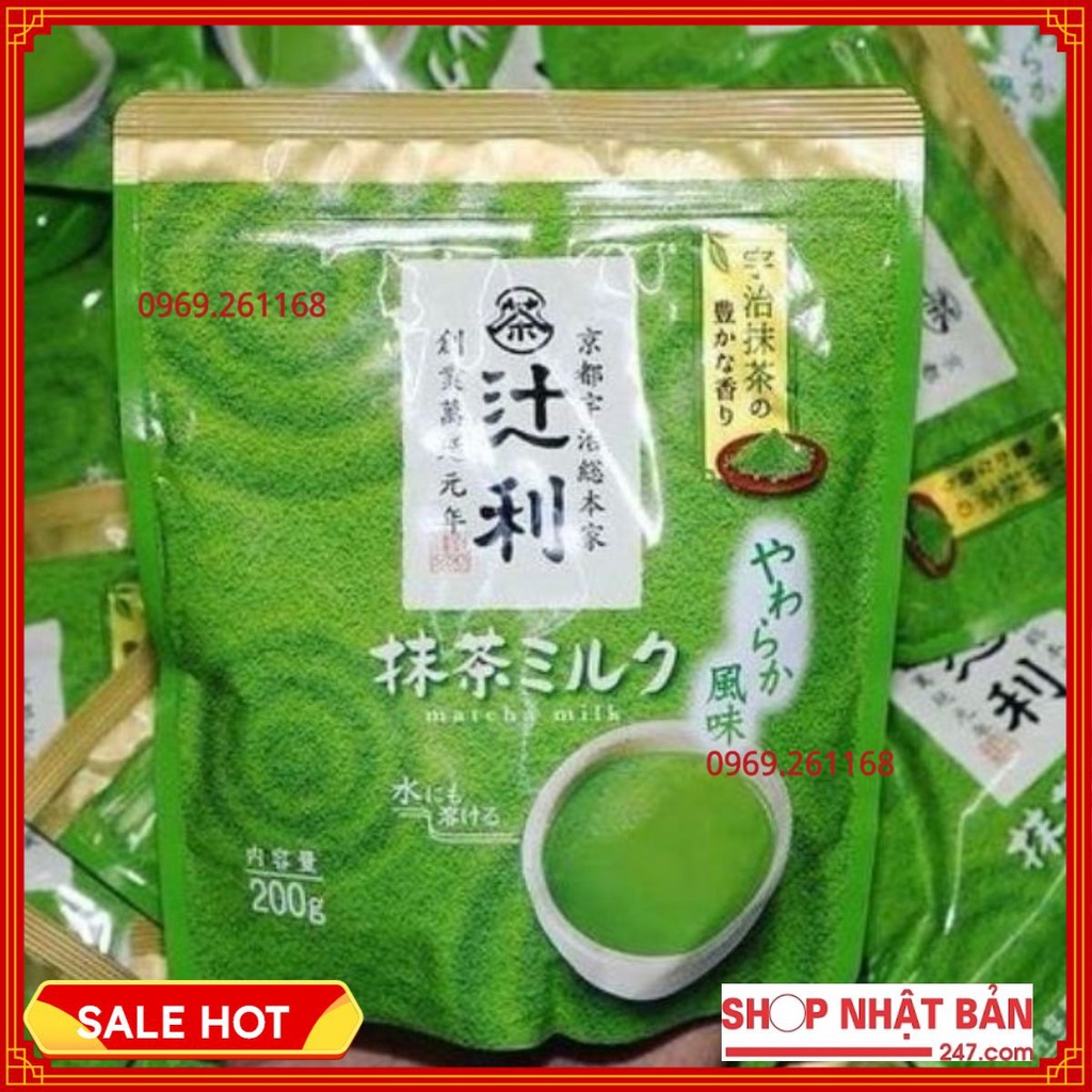 Bột trà xanh matcha milk Nhật Bản 200g | Shopee Việt Nam