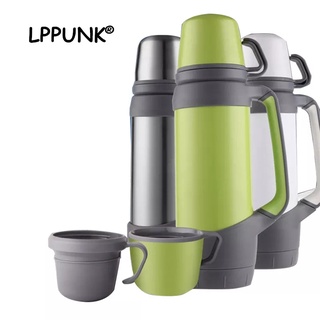 Bình giữ nhiệt  2 nắp inox PARAMETER có tay cầm dung tích khủng 1200 ml giữ nhiệt trên 18h