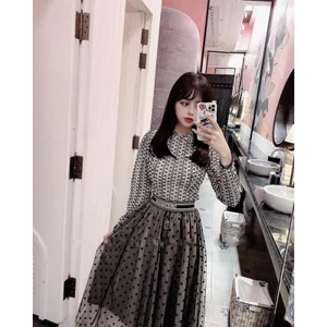 Áo Ren Hoa lưới sang chảnh