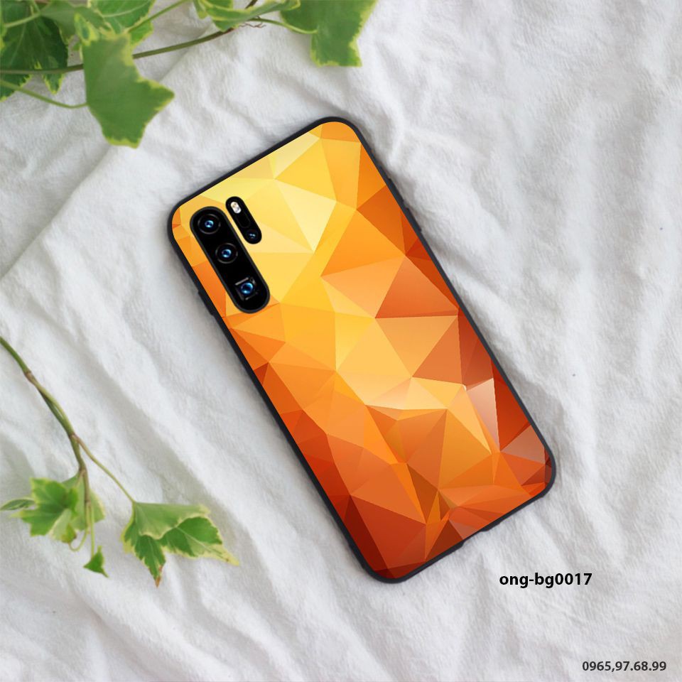 Miếng dán skin cho các dòng Huawei P30 Pro in hình vân kim cương nhiều màu cực đẹp
