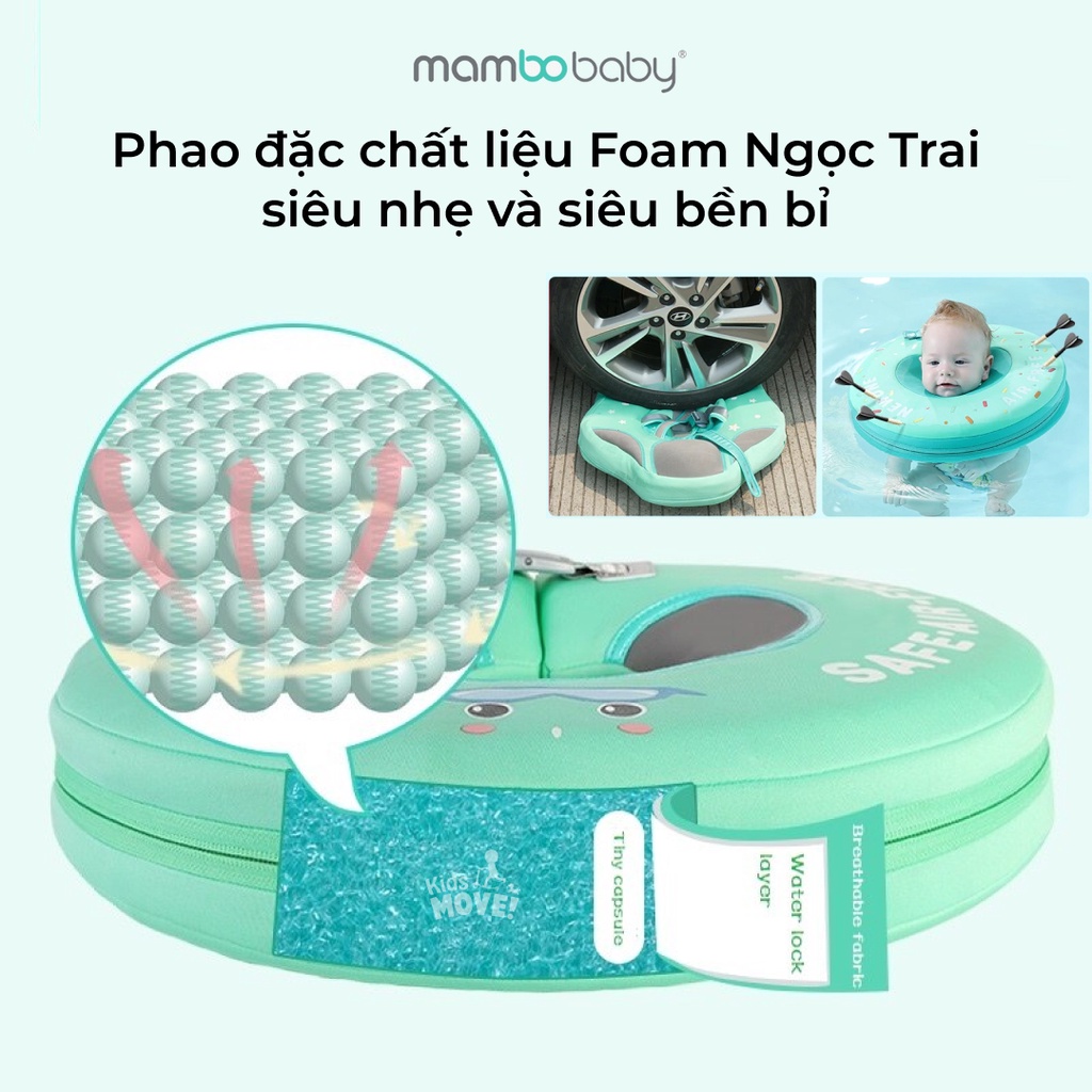 Chất liệu bọt ngọc trai phao Mambobaby