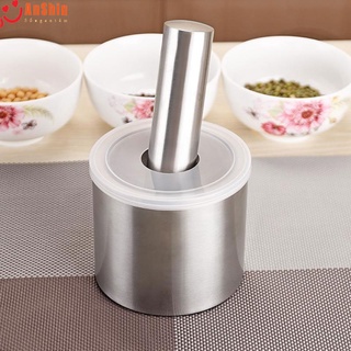 Bộ cối chày inox 304 thép không gỉ- hàng cao cấp không vết hàn