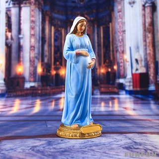 Tượng Mẹ Maria, Mẹ 8 "để bàn bằng nhựa. Bức tượng đẹp của Mẹ Maria