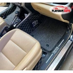 Thảm lót sàn xe tràn viền Toyota Vios (NHẮN THÔNG TIN XE) bảo vệ bậc cửa xe, không có mùi, dễ vệ sinh — ảnh 5