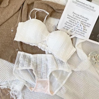 1 set strapless women bra backless non-slip wedding dress sexy invisible girl lingerie wireless push up female bralette underwear set