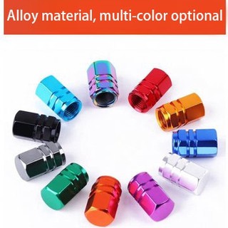 4 bánh xe hợp kim nhôm van lốp miệng nắp không khí