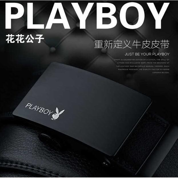 Playboy Nam Thắt Lưng Bộ Ví Ngắn Thắt Lưng Bộ Da Thắt Lưng Ngắn Ví Cha Chồng