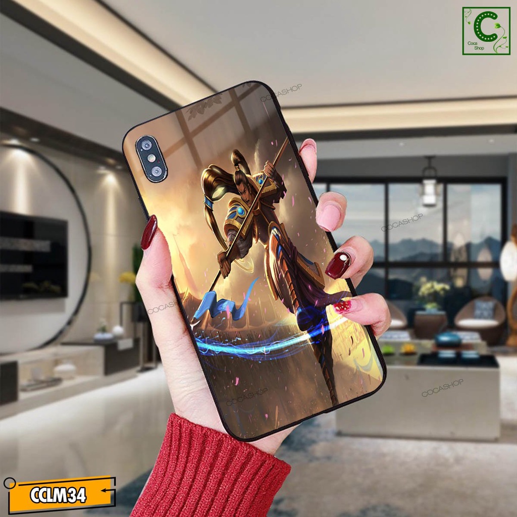 XINZHAO - Tướng Liên Minh - Ốp lưng iphone mặt kính in hình siêu nét - 6/6plus/6s/6splus/7/7plus/8/8plus/x/.....