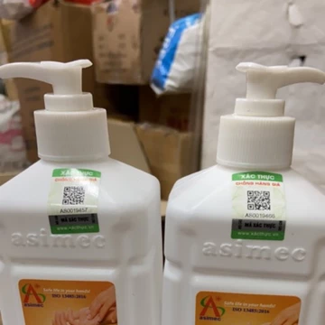 COMBO 2 CHAI NƯỚC RỬA TAY KHÔ ASIRUB 500ml ( đủ vòi ) - Dung dịch sát khuẩn tay nhanh ( Hàng chính hãng)