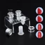 CODECOVED Son Môi Khuôn Dụng Cụ Trang Điểm Nhẫn Đứng Silicone DIY Thủ Công Mỹ Phẩm Son Dưỡng Môi Khuôn
