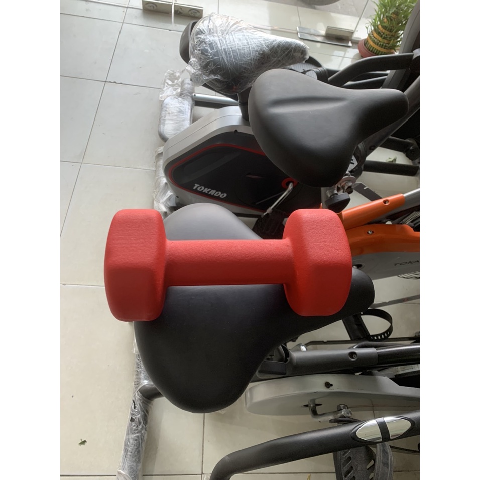 Tạ tay bọc cao su 3kg,4kg,5kg, tạ tập tay,dụng cụ tập gym tại nhà giá rẻ