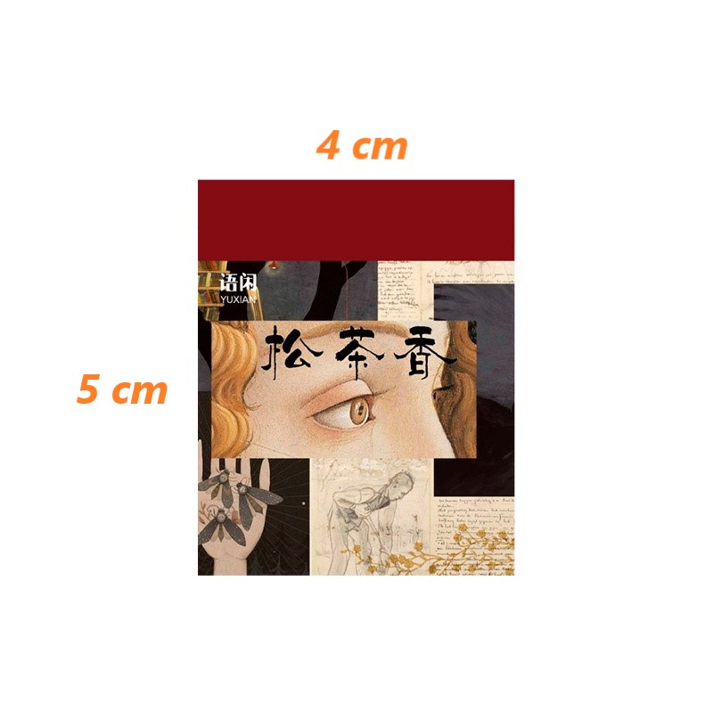 Giấy nền trang trí sổ vintage quyển 366 tờ HD116-K80 DIY Crafts, Scrapbook, Journal, Diary, Planner, Wal Seal Ect.