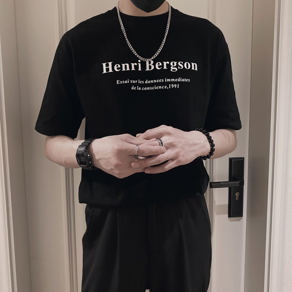 Áo thun Stee Cổ tròn HENRIBER Localbrand ICVCVNI Unisex Cotton