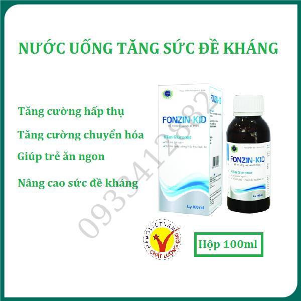 Nước uống tăng sức đề kháng Fonzin Kid 100ml Hàng Chính Hãng Công Ty ...