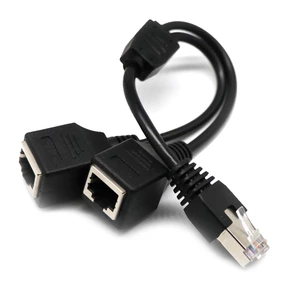 Cáp chuyển đổi Internet RJ45 chia đầu cắm sang 2 lỗ cắm chuyên dụng chất lượng cao
