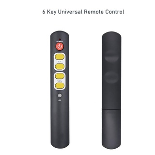 ZENIHCO Learn Remote Universal 6 Key TV hồng ngoại IR Remote