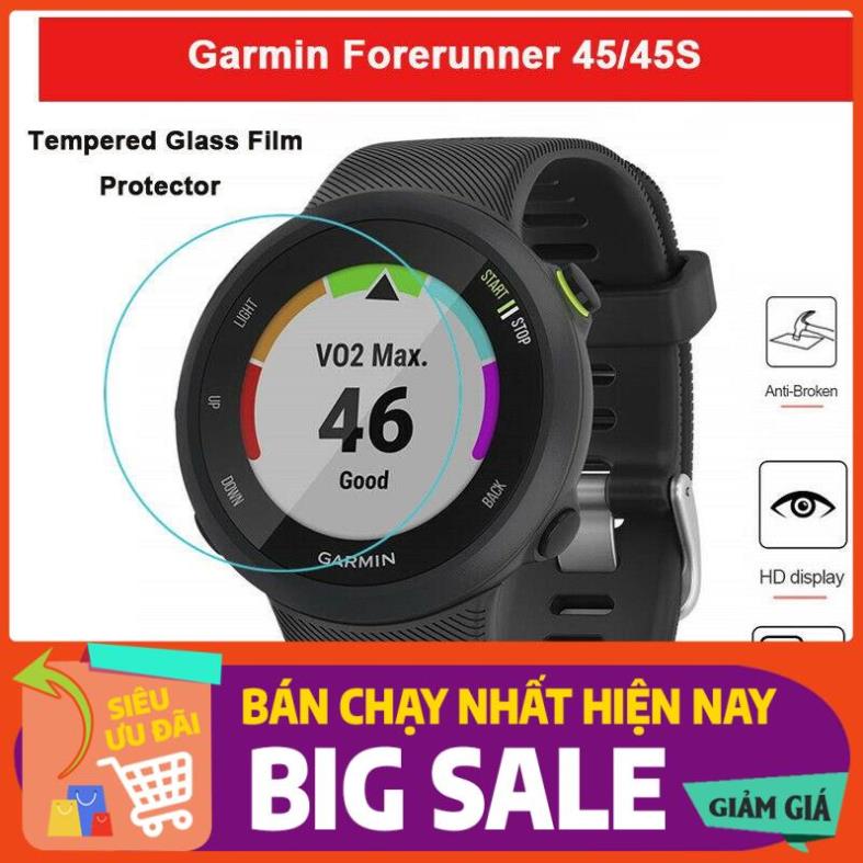 Dán màn hình cường lực đồng hồ Garmin Forerunner 45/45S | Shopee Việt Nam