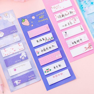 Combo 3-10 - 29 Mẫu Giấy Nhớ Note Ghi Chú Dễ Thương Hot Nhất Giá Rẻ - Thỏ Hồng VPP