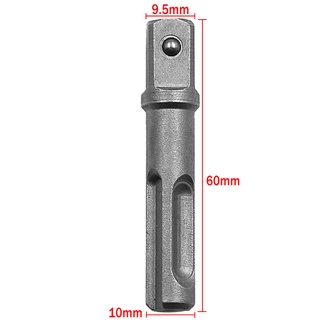 SDS Plus Ổ cắm trình điều khiển máy khoan Bộ chuyển đổi mũi khoan 1 / 4 "3 / 8" 1 / 2 "Bộ chuyển đổi ổ cắm thép Chrome Vanadi Mũi khoan điện SDS
