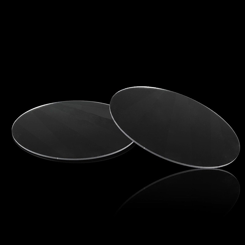 Đĩa tròn Acrylic gương dày 3mm trong suốt Diámetro: 200mm