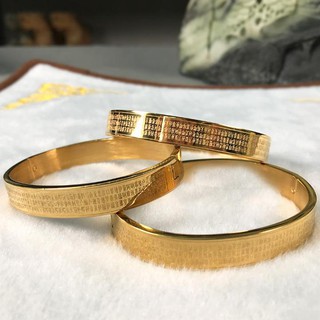 Vòng tay bát nhã tâm kinh vòng tay titanium không đen BHLT114