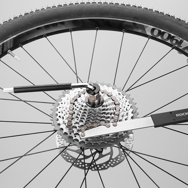 Rockbros Hộp Dụng Cụ Sửa Chữa Xe Đạp Chuyên Nghiệp, Bao Gồm Ratchet, Cờ Lê, Ổ Cắm và Bộ Tua Vít