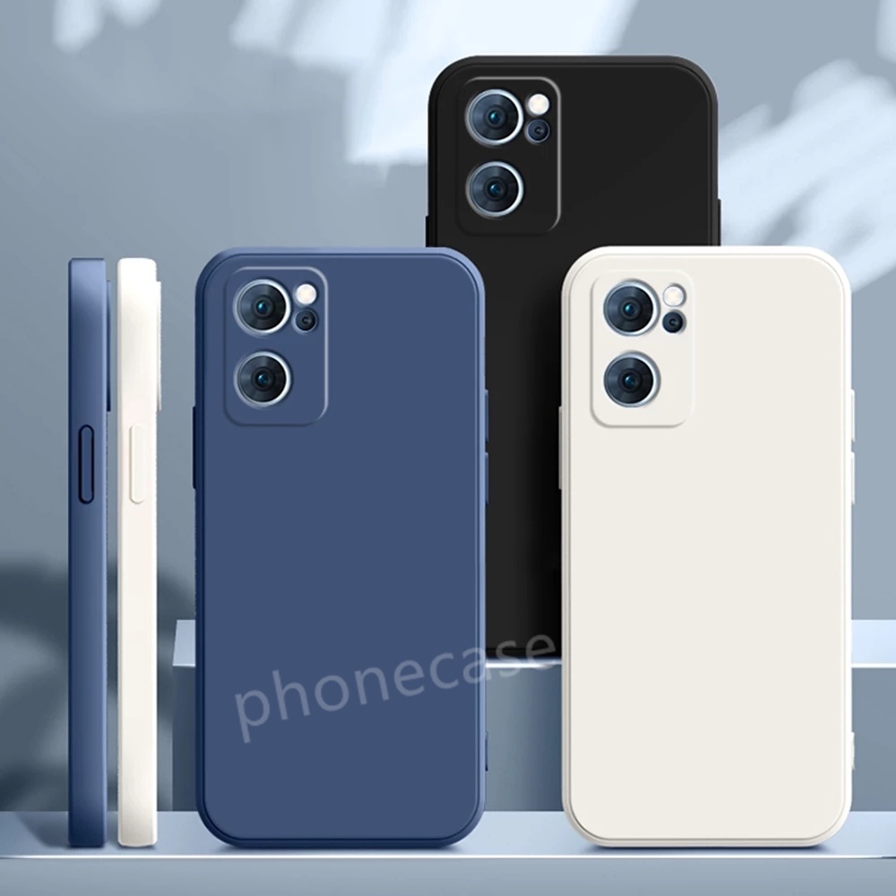 Ốp Điện Thoại Cao Su Mềm Chống Trượt Chống Sốc Màu Kẹo Cho OPPO Reno 7 Pro Reno7 reno7Pro 5G 4G