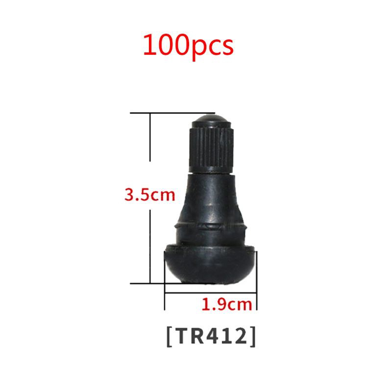 Bộ 100 van cao su Tr414 / 413 / 412 thay thế