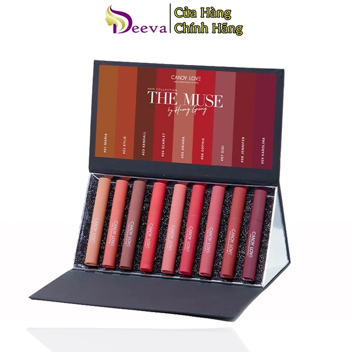 Son Kem Nhung Lì Candy Love Hàn Quốc { Candy Love Chính Hãng }