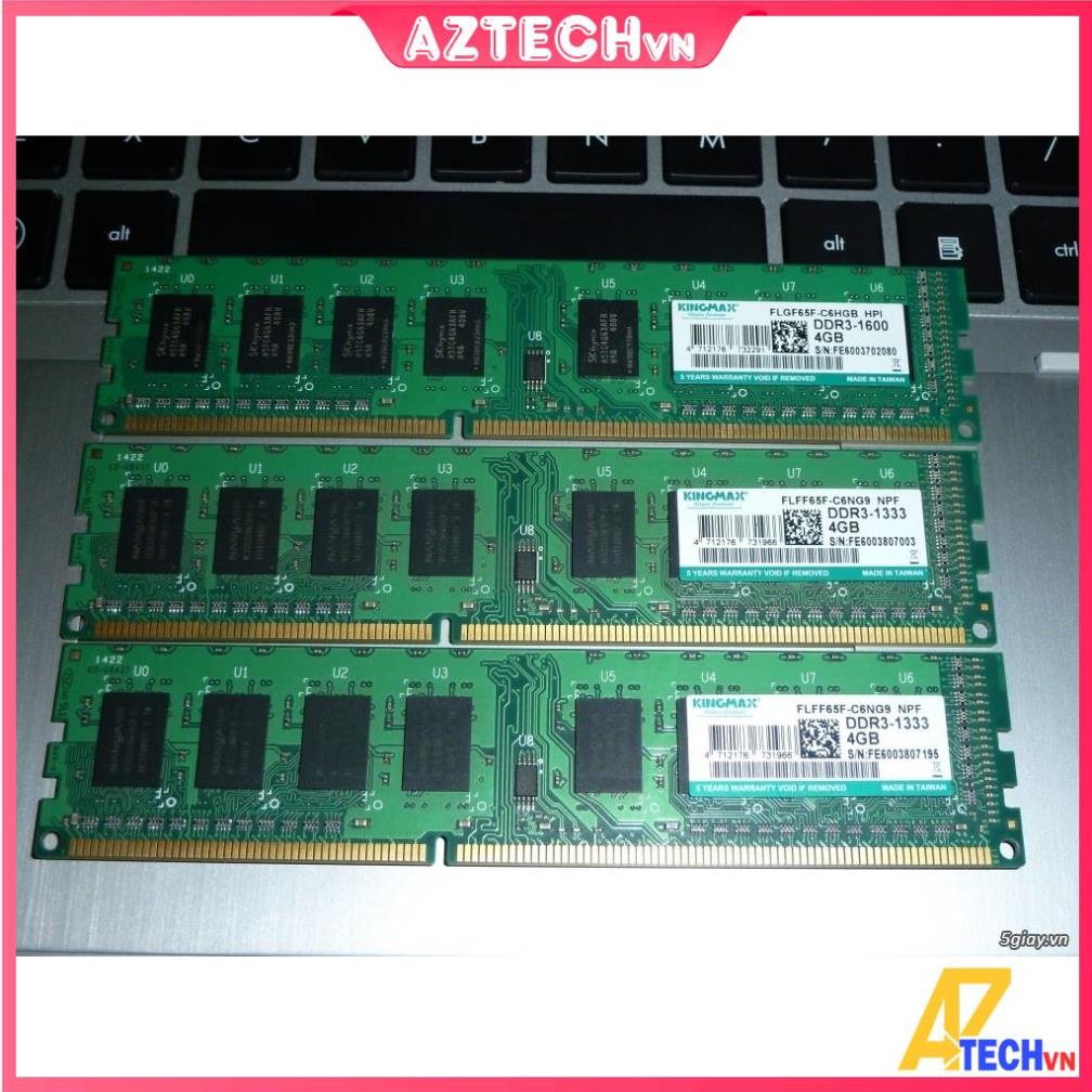 [Giá Sinh Viên] DDR PC, RAM DDR3 2G 4G BUS 1333 1600 Kingmax Chính Hãng ...