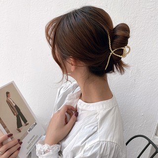 Kẹp tóc kim loại hàn quốc sang chảnh hot trend