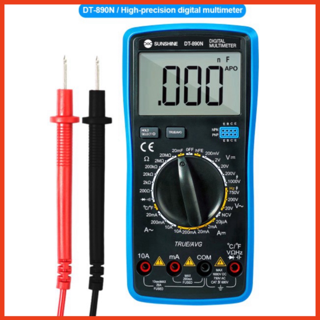 Đồng hồ vạn năng SUNSHINE DT-890N cầm tay đa năng