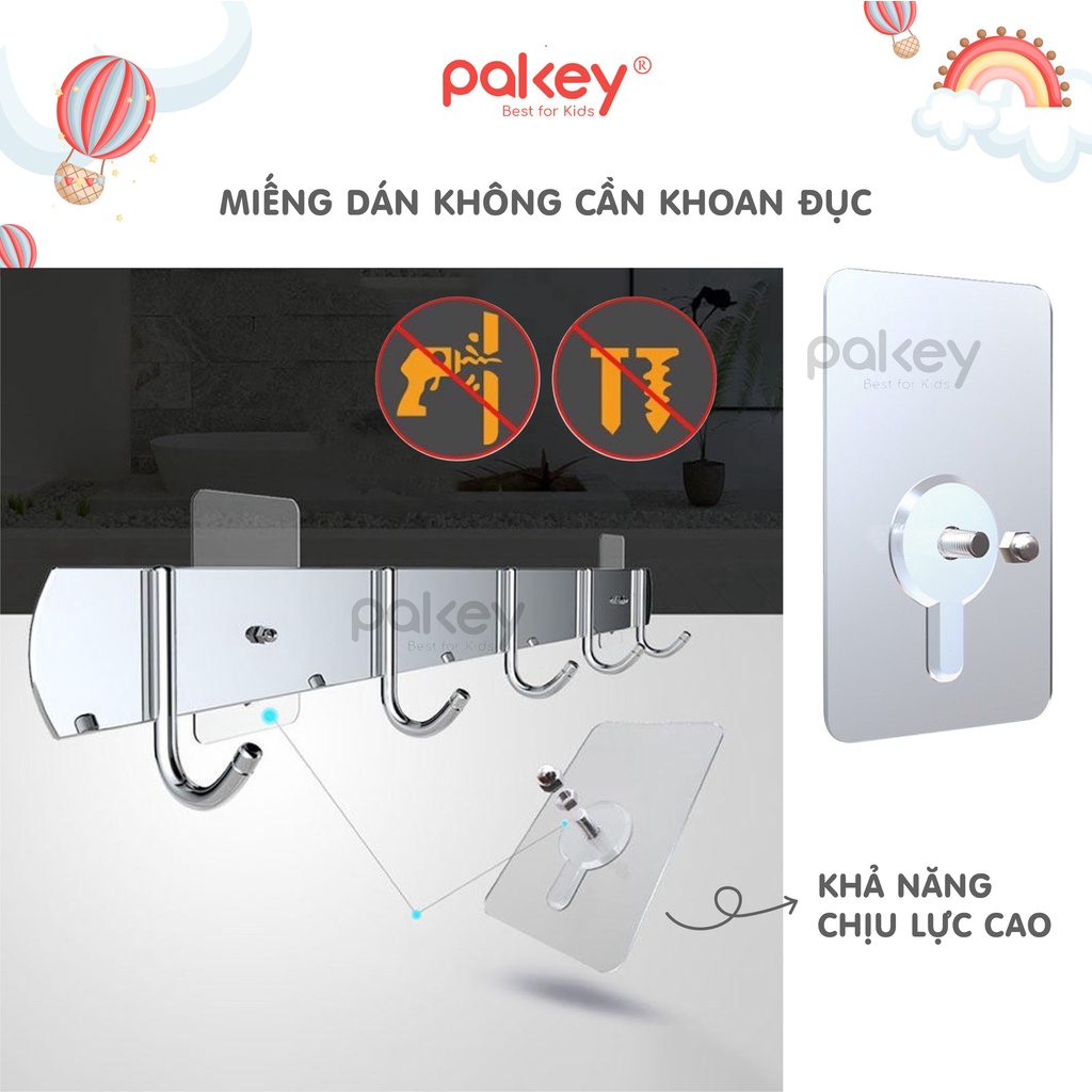 Miếng Dán Cố Định Thanh Chắn Giường KHÔNG KHOAN ĐỤC, Siêu Chắc Chắn CHỊU TẢI 20KG, Miếng Dán Cường Lực