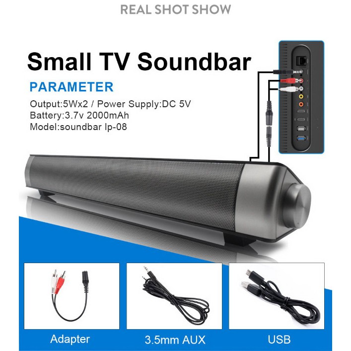 Loa siêu trầm thanh ngang cao cấp Soundbar Brilliant IP08 The Royal