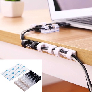 Bộ 20 miếng dán tường đi dây điện - kẹp cố định nút giữ dây điện 88068