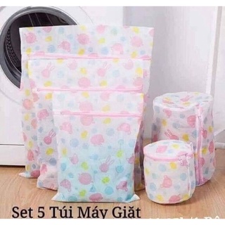 5 Túi giặt quần áo tiện lợi , túi lưới giặt đồ máy giặt đồ lót đủ 5 size