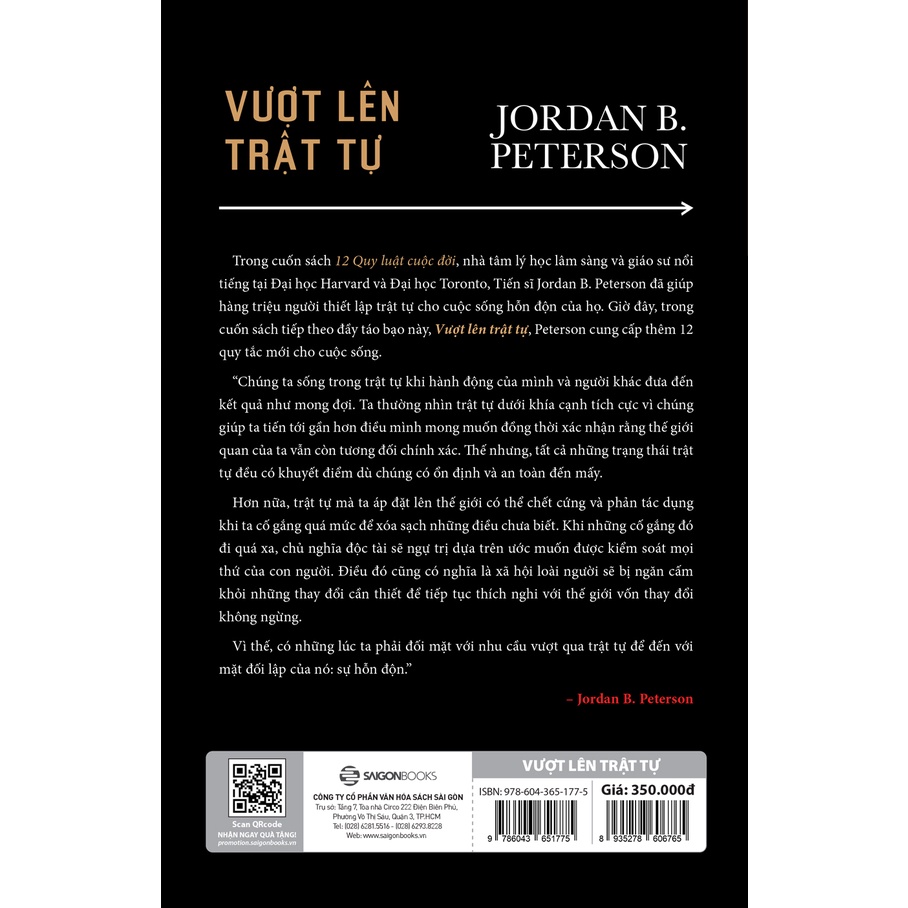 Sách - Beyond Order - Vượt Lên Trật Tự - Jordan B.Peterson
