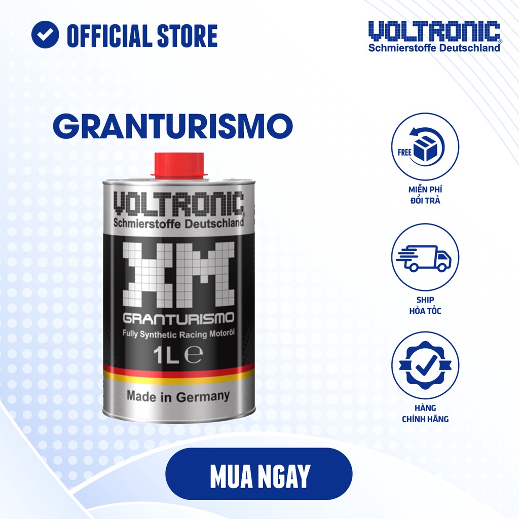 Ảnh Nhớt biến thiên cao cấp nhập khẩu đức VOLTRONIC xm granturismo 1l 1