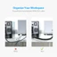 YRBWD Cáp Tổ Chức Cuộn Dây Cáp Linh Hoạt Ống Để Bàn Bảo Vệ Dây