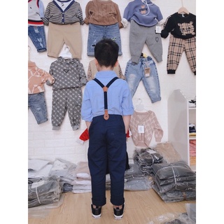 SET YẾM , ÁO SƠ MI CHO BÉ TRAI, SET YẾM CÔNG TỬ,CHẤT CO GIÃN ĐẸP MẶC TẾT CHO BÉ TRAI